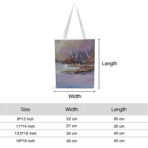 Autumn Island Shopping Bag (Canvas)