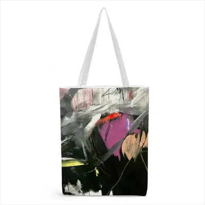 Black Rose Shopping Bag (Canvas)