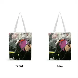 Black Rose Shopping Bag (Canvas)