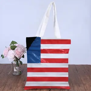 Pubic Flag United States Shopping Bag (Canvas)