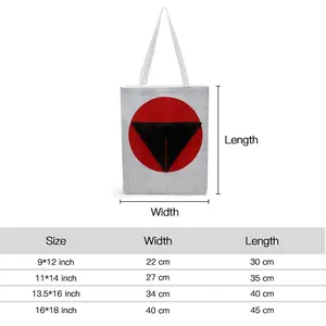 Pubic Flag Japan Shopping Bag (Canvas)