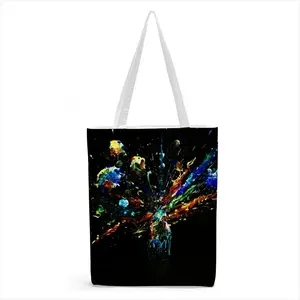 Dancing Cells K Shopping Bag (Canvas)