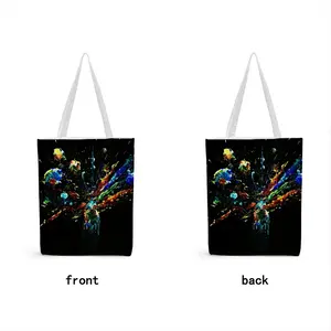 Dancing Cells K Shopping Bag (Canvas)