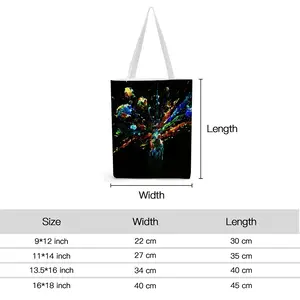 Dancing Cells K Shopping Bag (Canvas)