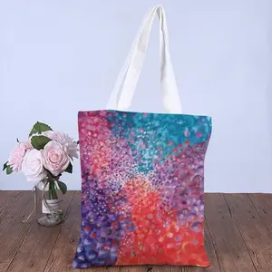 A Field Of Energy S Shopping Bag (Canvas)