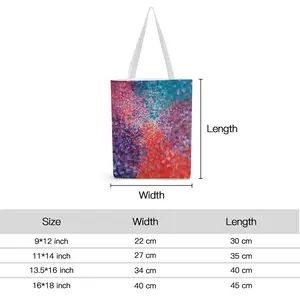 A Field Of Energy S Shopping Bag (Canvas)