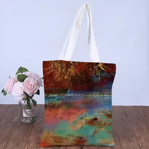 Beaches Of Light And Dark Shopping Bag (Canvas)