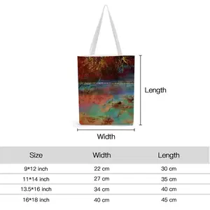 Beaches Of Light And Dark Shopping Bag (Canvas)