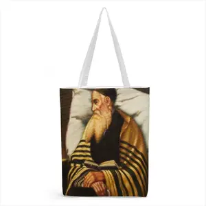 Rabbi From Galicia Shopping Bag (Canvas)