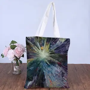 Chaos In The Space Shopping Bag (Canvas)