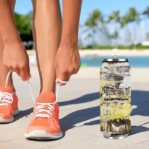 Beach And Rocks Coke Can Mug