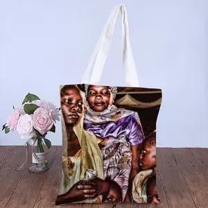 The Nubian Bride 6 Shopping Bag (Canvas)