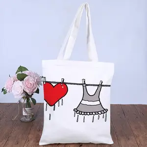 Drying Love Shopping Bag (Canvas)