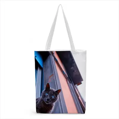 City Cat Shopping Bag (Canvas)