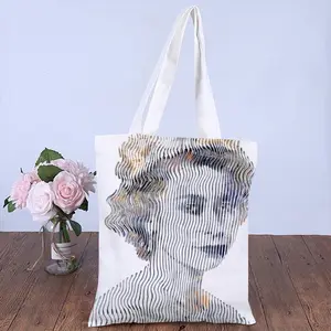 Queen Elizabeth 2 Shopping Bag (Canvas)