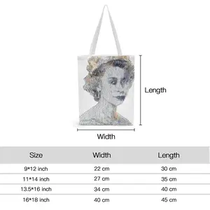 Queen Elizabeth 2 Shopping Bag (Canvas)