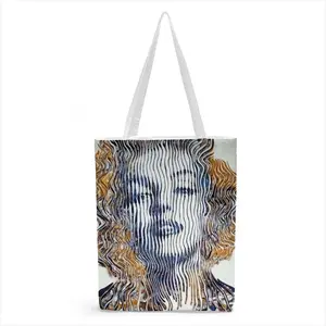 The Revealed Life Of Marylin Monroe Shopping Bag (Canvas)