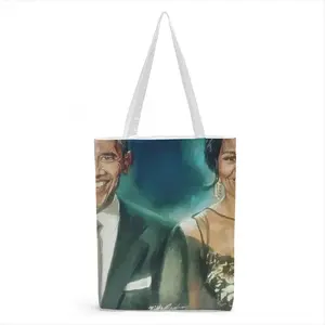 Barack & Michelle Obama Shopping Bag (Canvas)