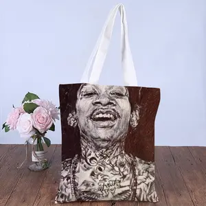 Wiz Khalifa Portrait Shopping Bag (Canvas)