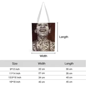 Wiz Khalifa Portrait Shopping Bag (Canvas)