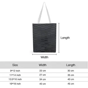 Black Shopping Bag (Canvas)