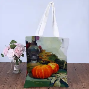 Autumn Still Life Shopping Bag (Canvas)