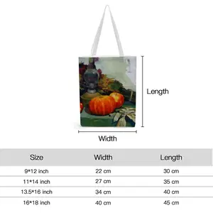 Autumn Still Life Shopping Bag (Canvas)