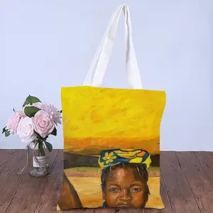 African Girls Shopping Bag (Canvas)