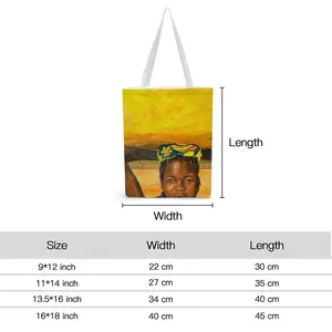 African Girls Shopping Bag (Canvas)