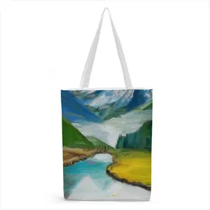 Beauty Of Lake Shopping Bag (Canvas)