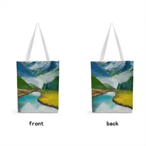 Beauty Of Lake Shopping Bag (Canvas)