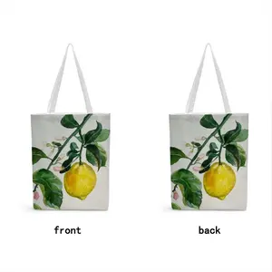 Lemon Branch Shopping Bag (Canvas)