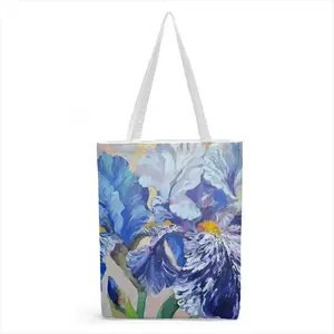 Irises Shopping Bag (Canvas)