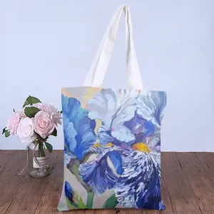 Irises Shopping Bag (Canvas)