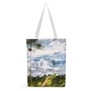 The Path To Ubud Shopping Bag (Canvas)