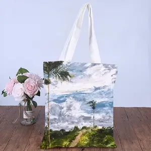 The Path To Ubud Shopping Bag (Canvas)