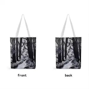 Pathway Through The Forest Shopping Bag (Canvas)