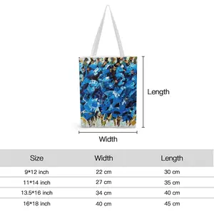 Kings Men In Blue Shopping Bag (Canvas)