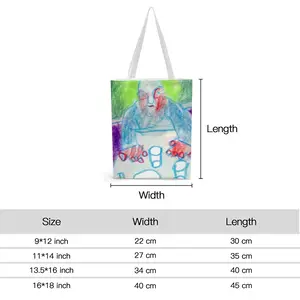 Everyday Micro-Scenes 001 Shopping Bag (Canvas)