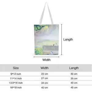 Time That Passes Shopping Bag (Canvas)