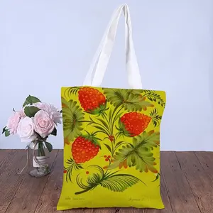 Raspberry Shopping Bag (Canvas)