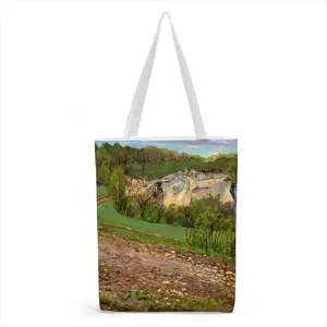 Mountain Canyon Shopping Bag (Canvas)