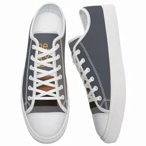 Men E-Mail Art Retro Canvas Shoes