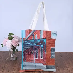 Under The Viaduct Shopping Bag (Canvas)