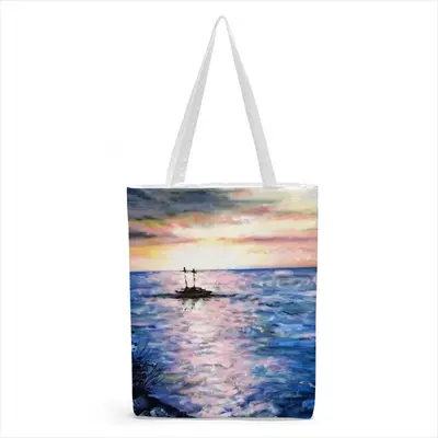 Jamaica Sunset Shopping Bag (Canvas)