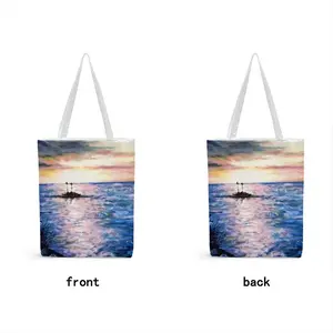 Jamaica Sunset Shopping Bag (Canvas)