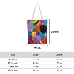 Circle Shopping Bag (Canvas)