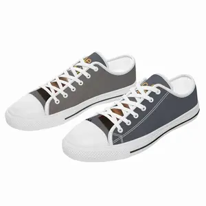 Men E-Mail Art Retro Canvas Shoes