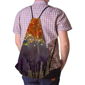 Nocturnconstellation Drawstring Bag