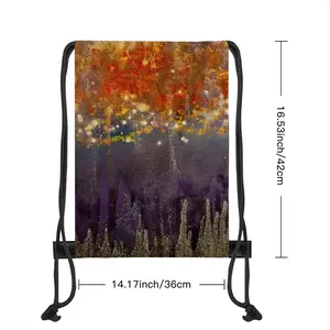 Nocturnconstellation Drawstring Bag